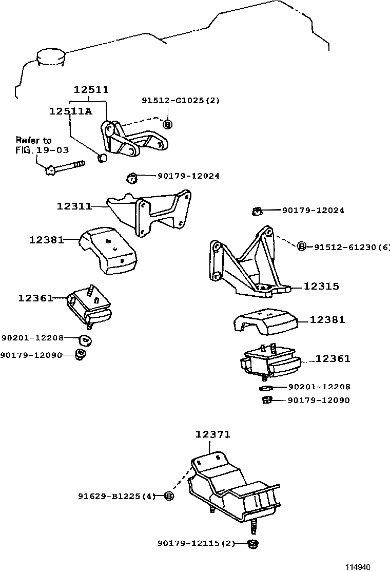  LAND CRUISER VAN |  MOUNTING