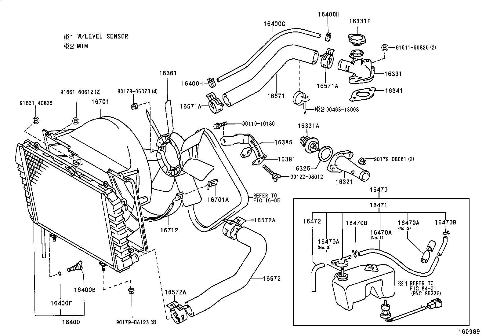  TOWN MASTERACE V WG |  RADIATOR WATER OUTLET