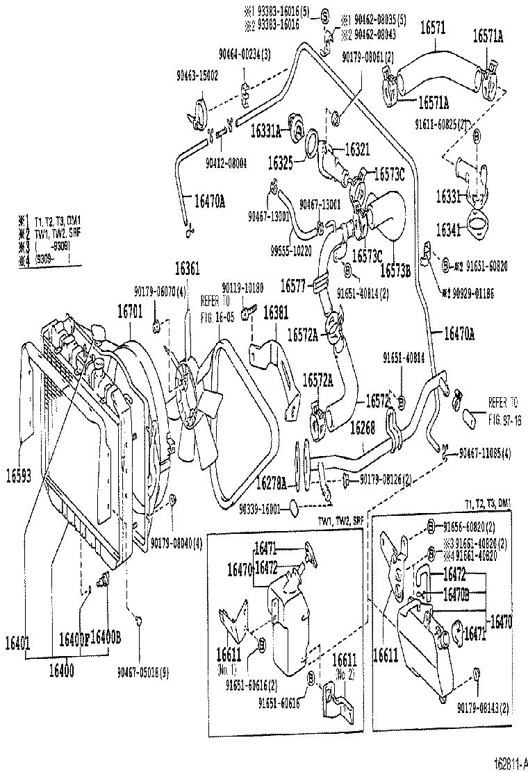  DYNA TOYOACE |  RADIATOR WATER OUTLET