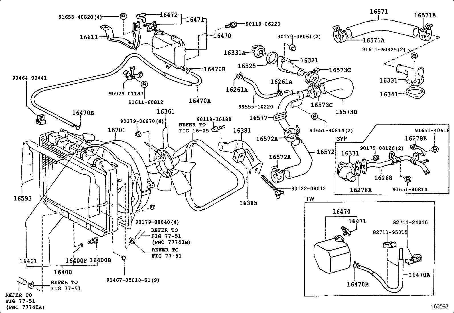  TOYOACE DYNA |  RADIATOR WATER OUTLET