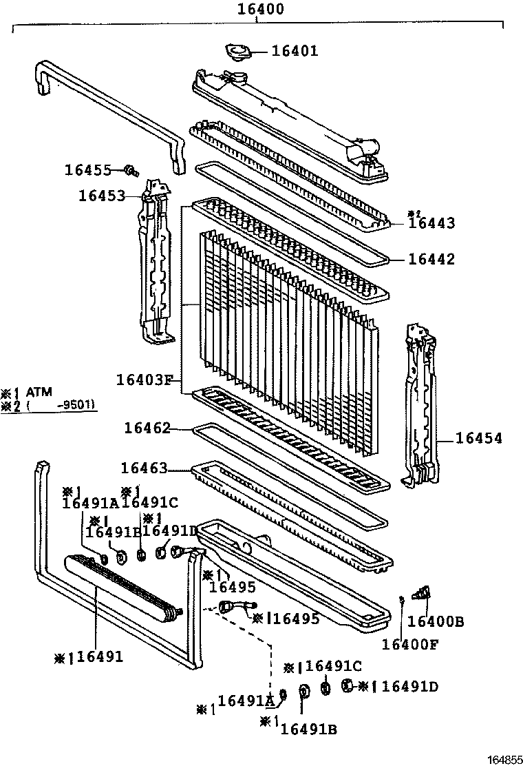  LAND CRUISER VAN |  RADIATOR WATER OUTLET