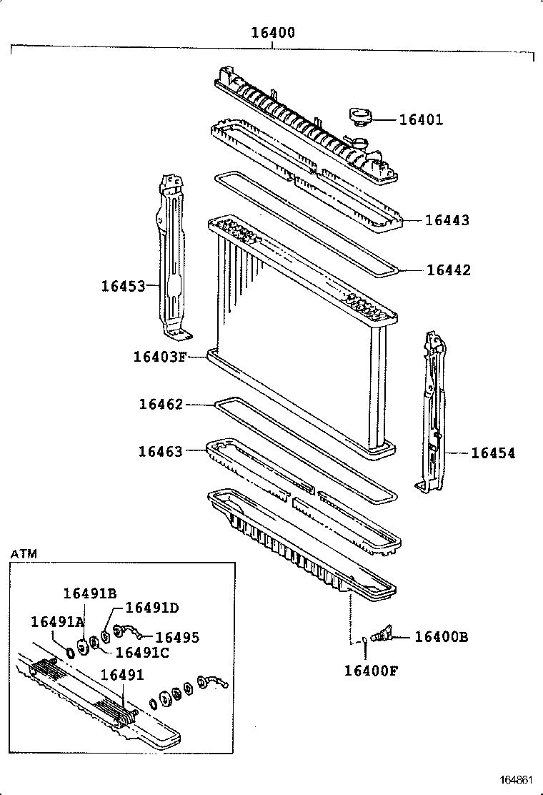  LAND CRUISER VAN |  RADIATOR WATER OUTLET