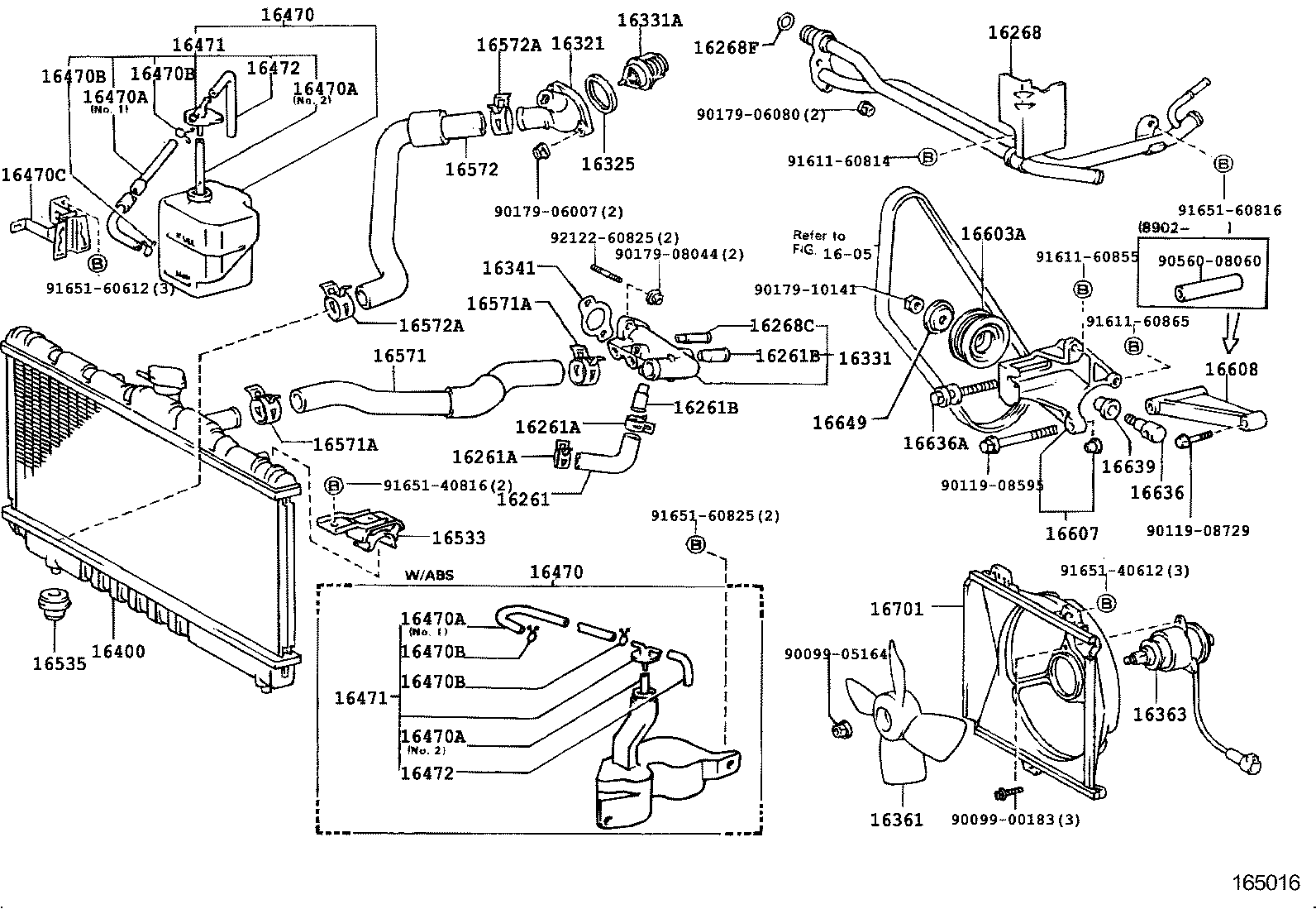  CELICA |  RADIATOR WATER OUTLET