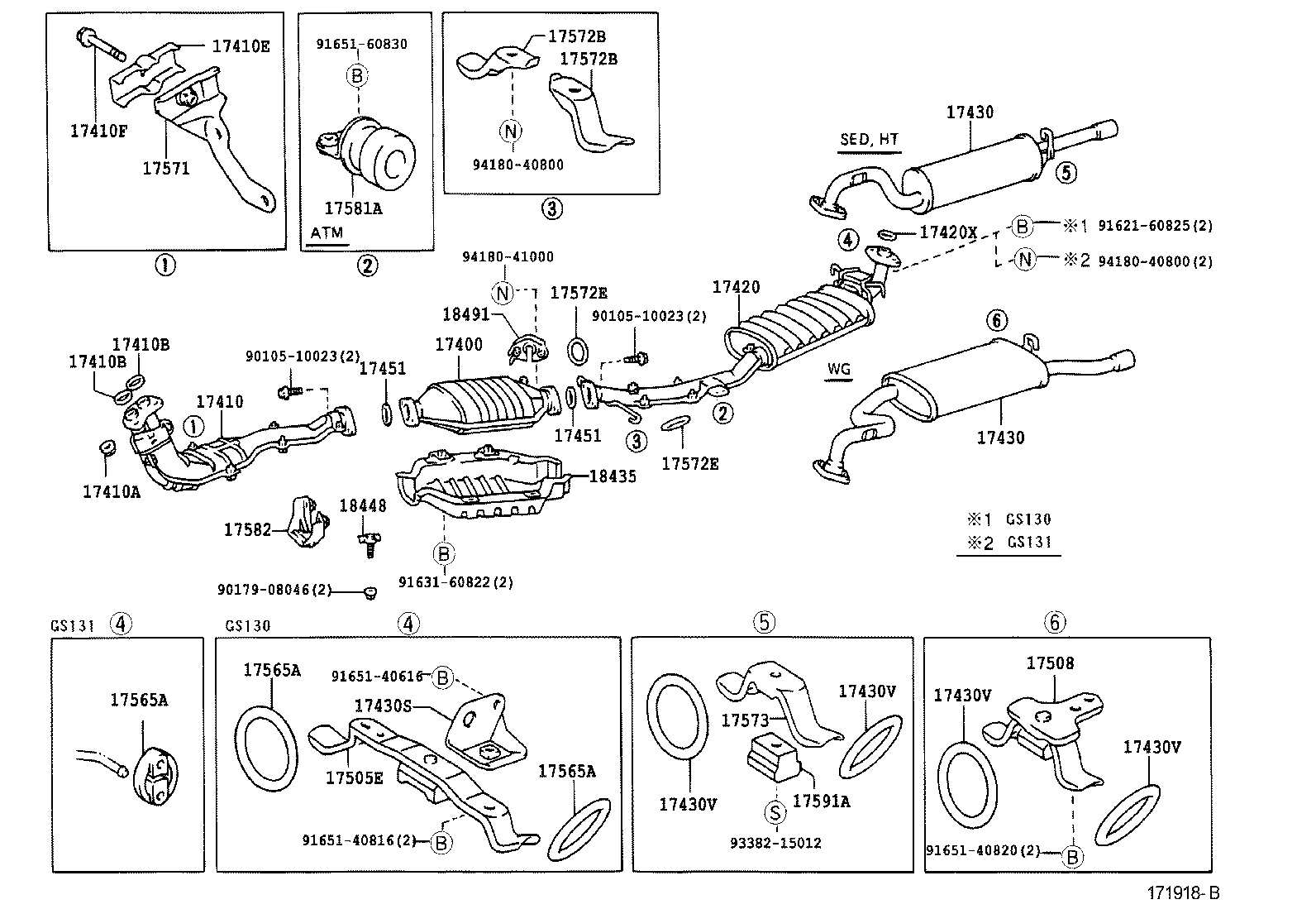  CROWN |  EXHAUST PIPE
