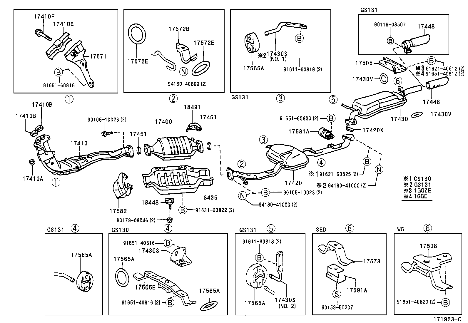  CROWN |  EXHAUST PIPE