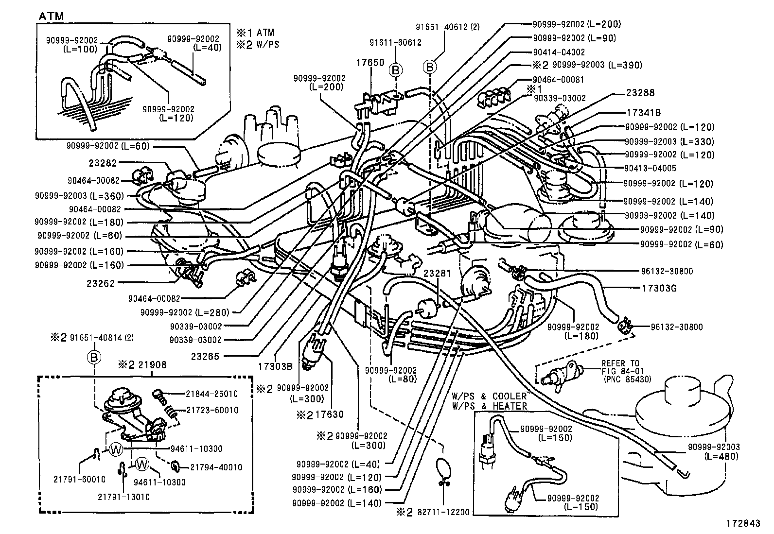  LITEACE VAN WAGON |  VACUUM PIPING