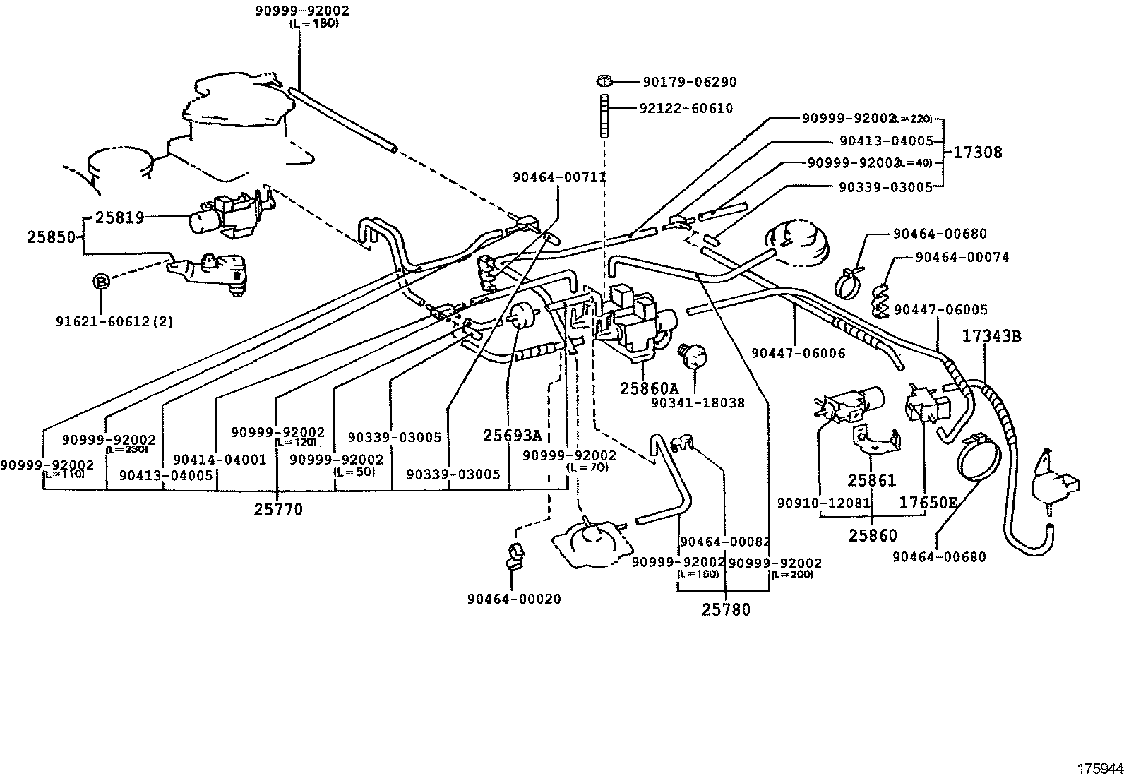  LITE TOWNACE V WG |  VACUUM PIPING