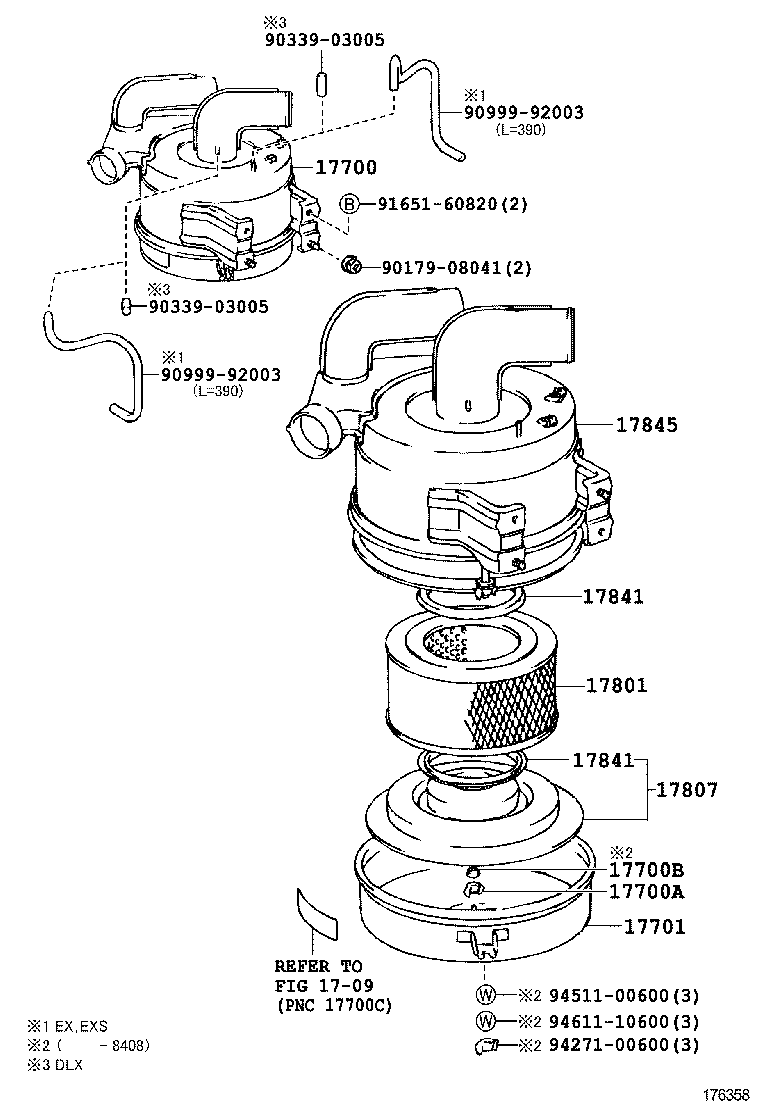  COASTER |  AIR CLEANER