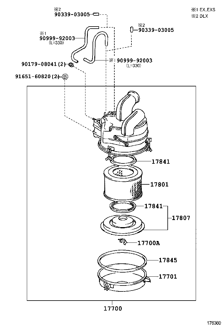  COASTER |  AIR CLEANER