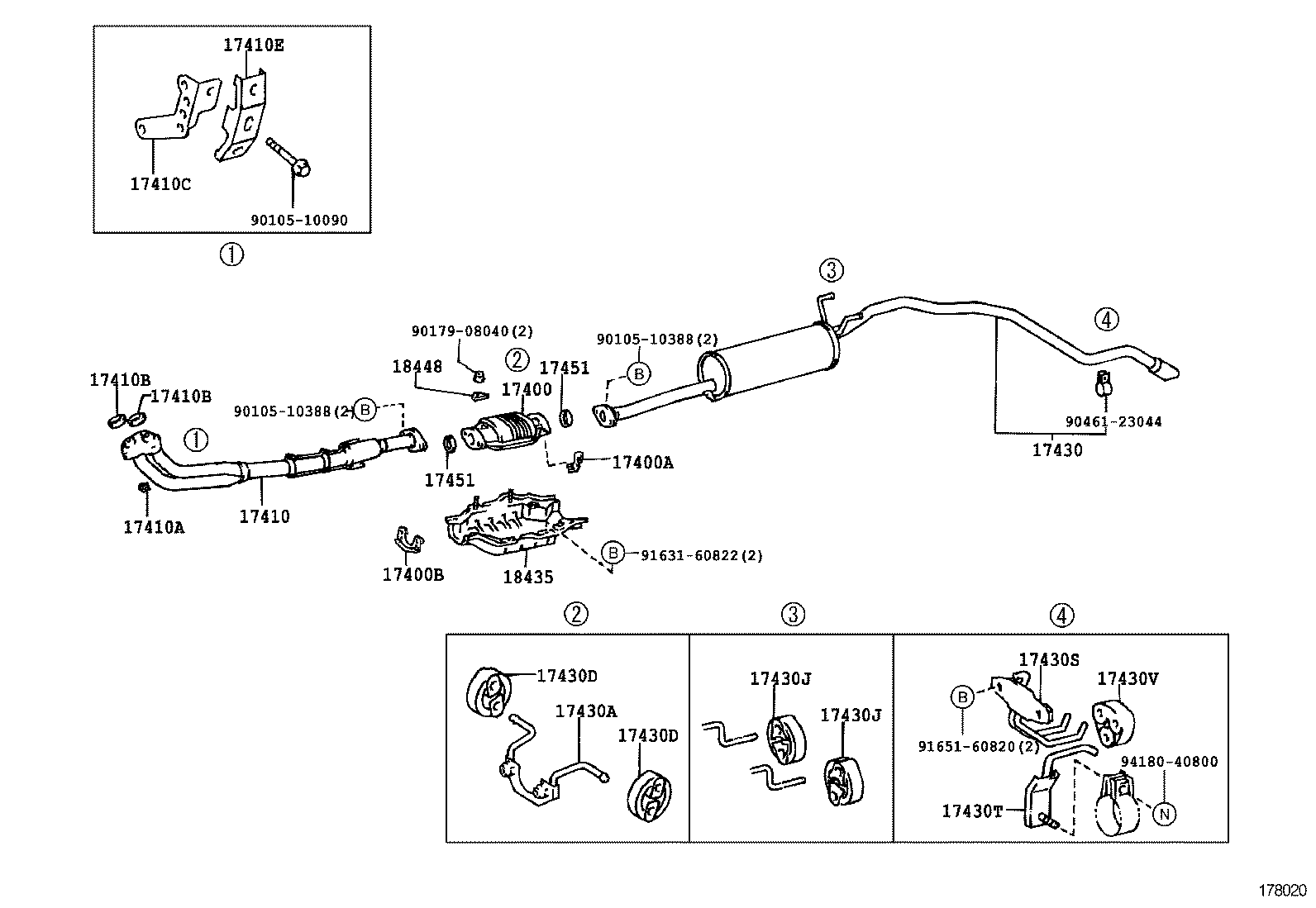  HILUX |  EXHAUST PIPE