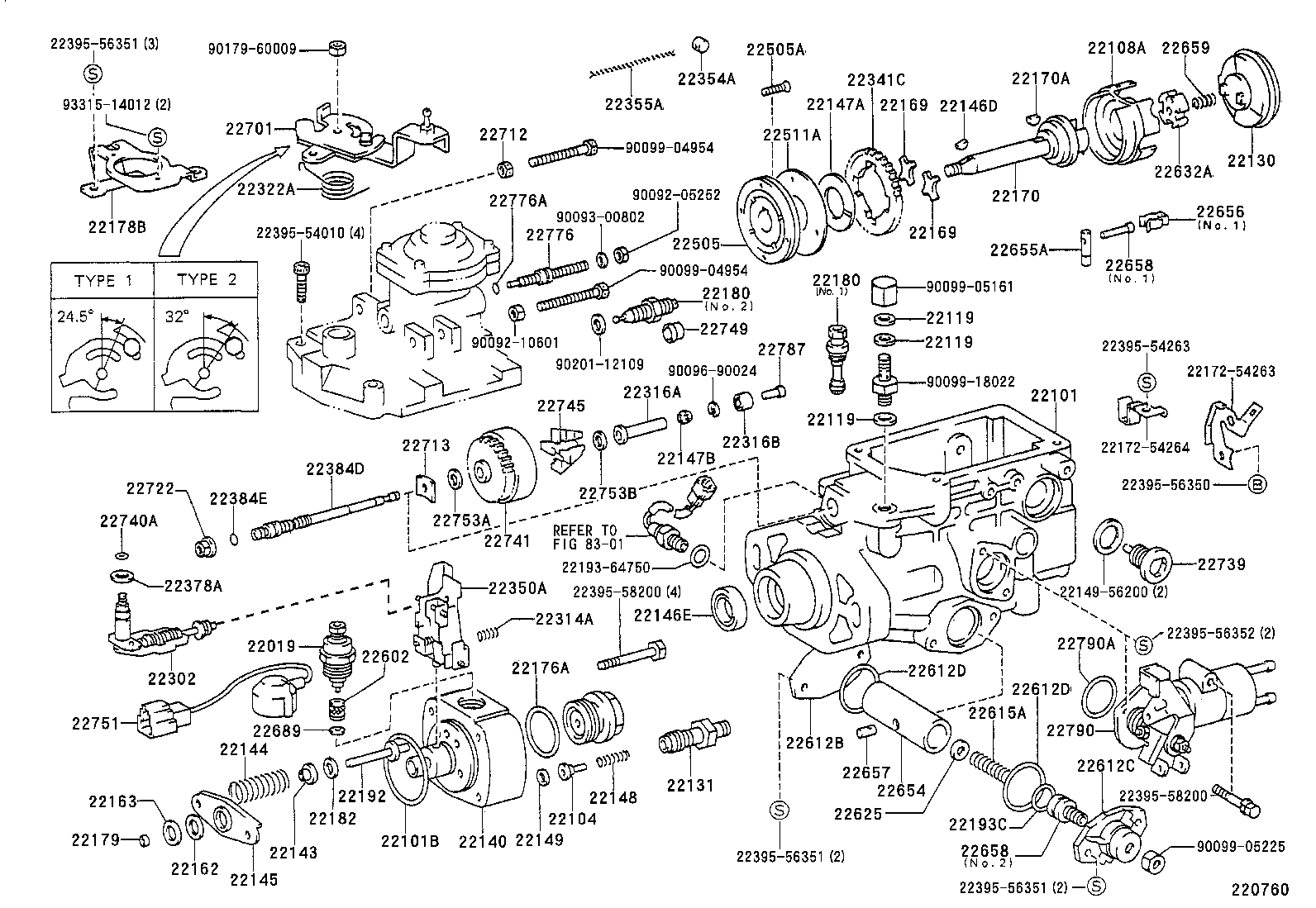  HILUX |  INJECTION PUMP BODY