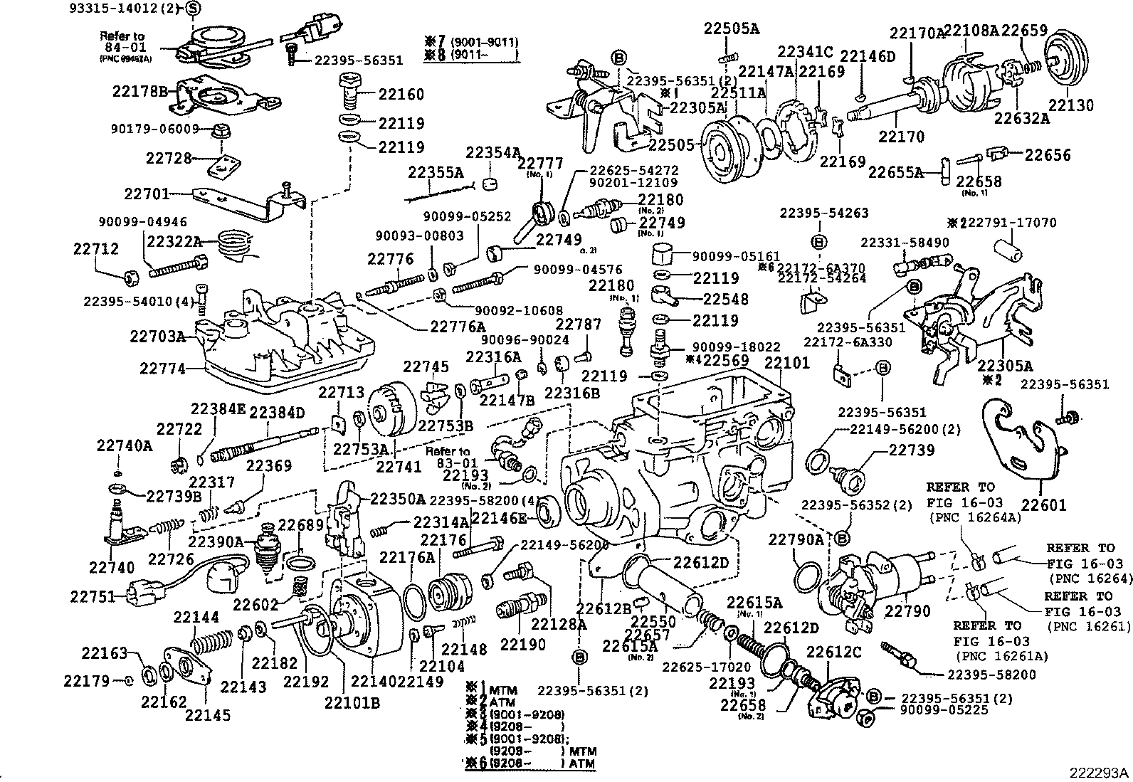  LAND CRUISER VAN |  INJECTION PUMP BODY