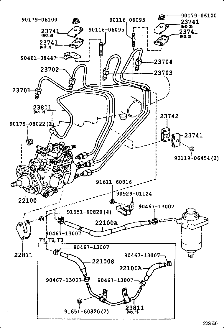  TOYOACE DYNA |  INJECTION PUMP ASSEMBLY
