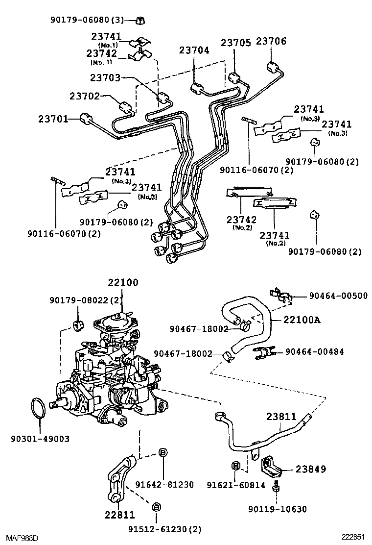  LAND CRUISER VAN |  INJECTION PUMP ASSEMBLY
