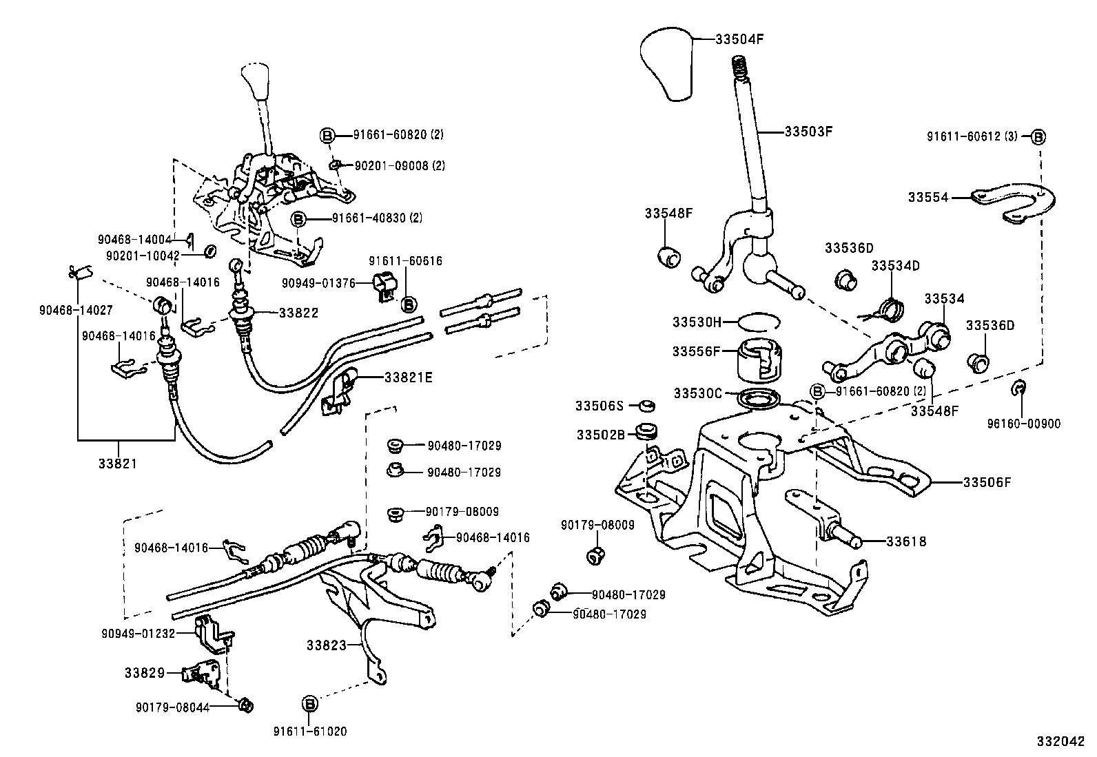  LITE TOWNACE V WG |  SHIFT LEVER RETAINER