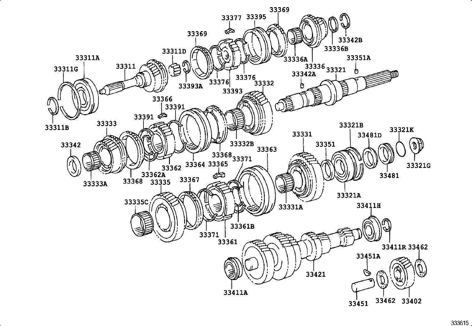  COASTER |  TRANSMISSION GEAR MTM