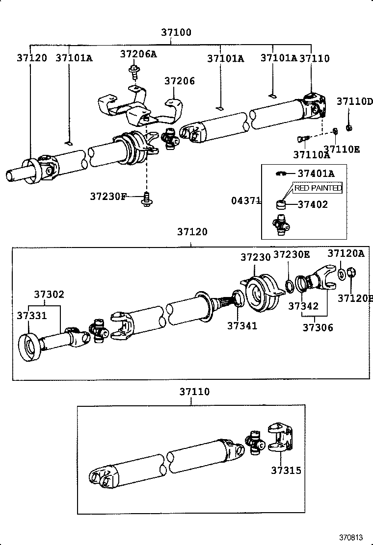  DELIBOY |  PROPELLER SHAFT UNIVERSAL JOINT
