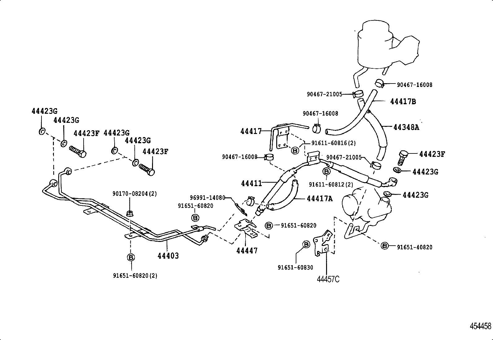  COASTER |  POWER STEERING TUBE