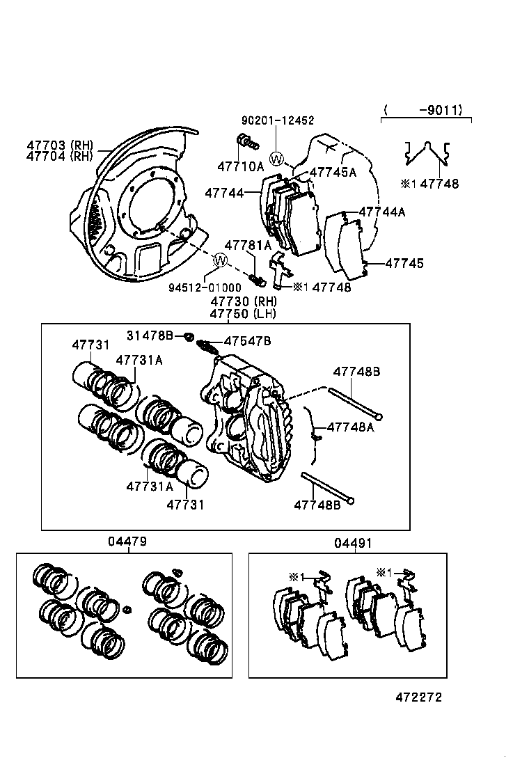  LAND CRUISER VAN |  FRONT DISC BRAKE CALIPER DUST COVER