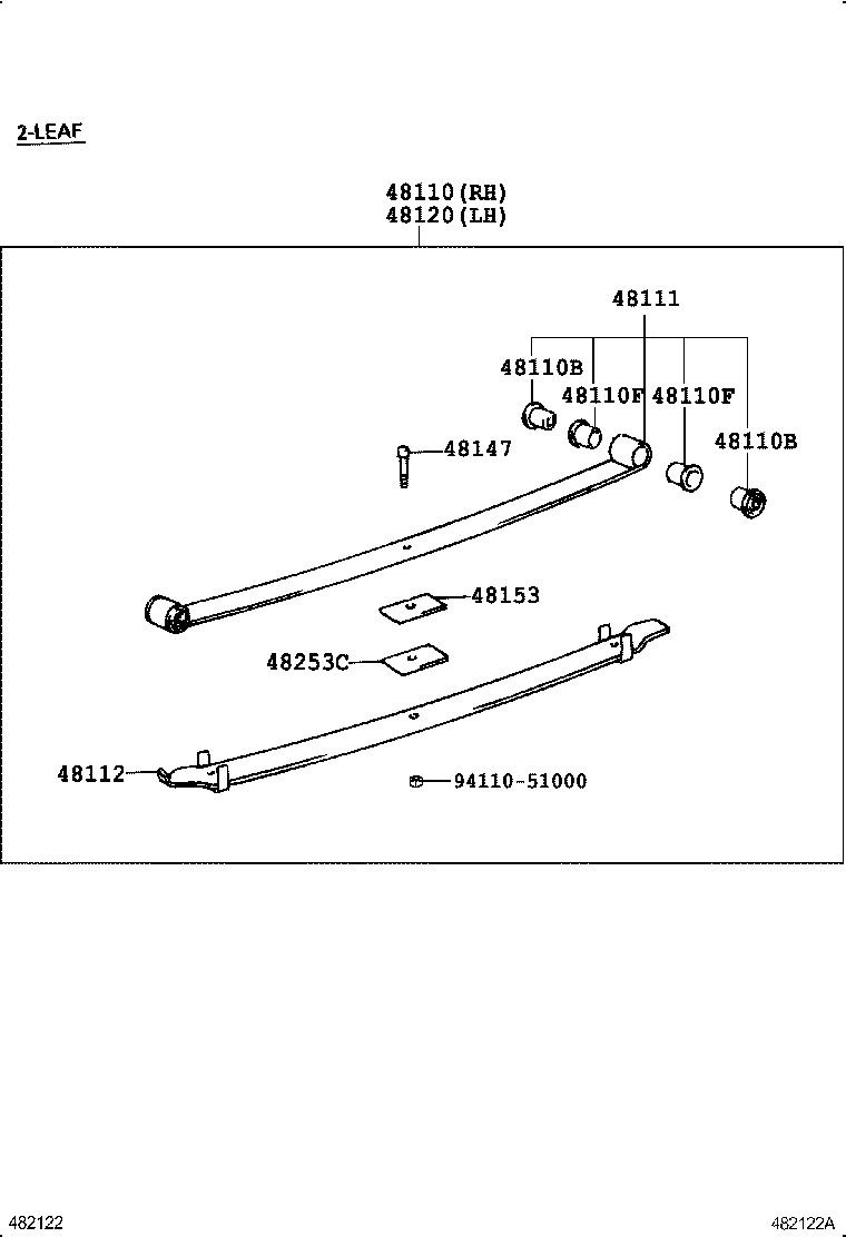  DYNA TOYOACE |  FRONT SPRING SHOCK ABSORBER