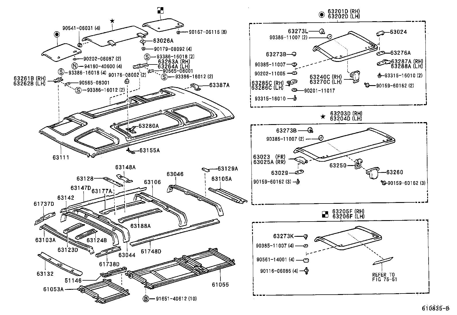 TOWN MASTERACE V WG |  ROOF PANEL BACK PANEL