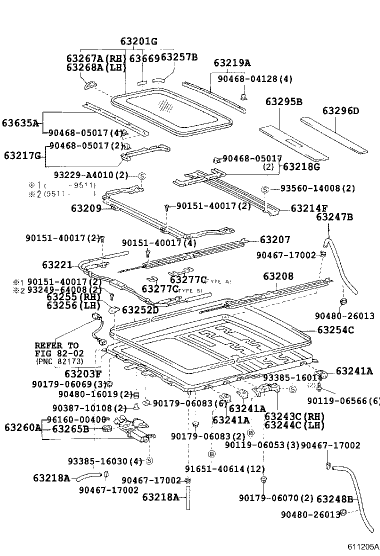  LAND CRUISER VAN |  ROOF PANEL BACK PANEL