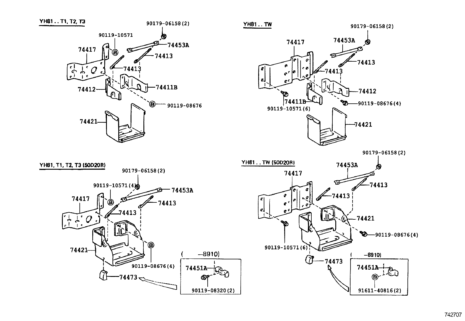  HIACE TRUCK |  BATTERY CARRIER