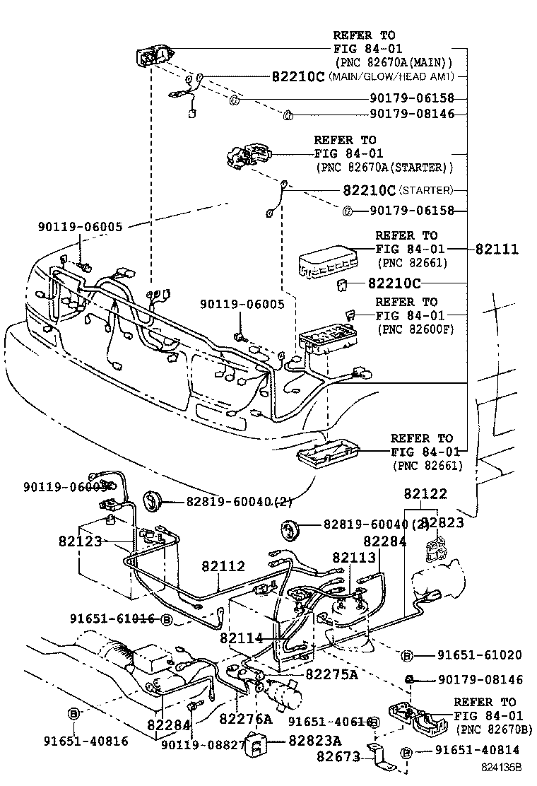  LAND CRUISER VAN |  WIRING CLAMP