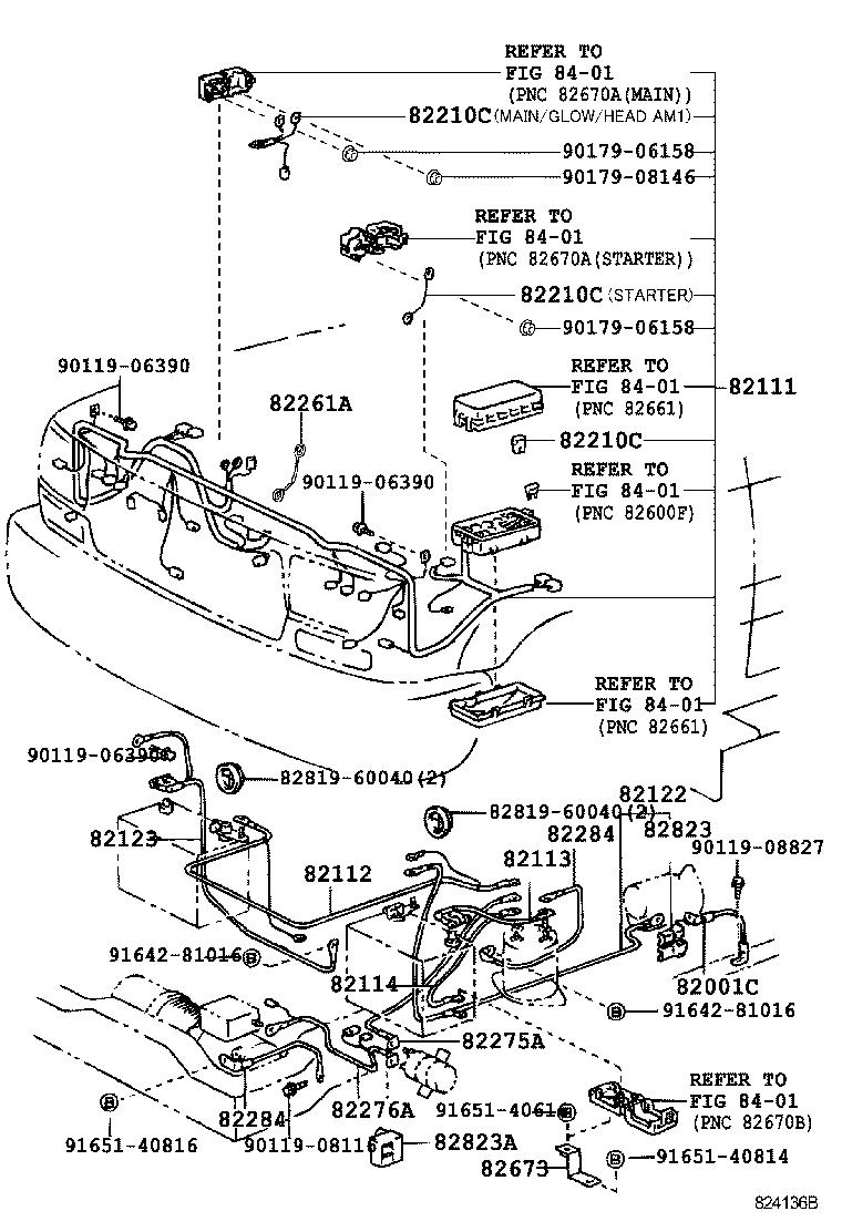  LAND CRUISER VAN |  WIRING CLAMP