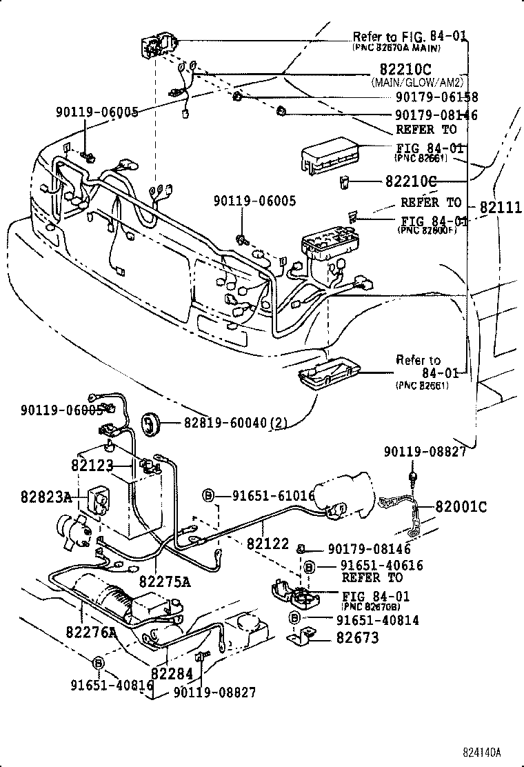  LAND CRUISER VAN |  WIRING CLAMP