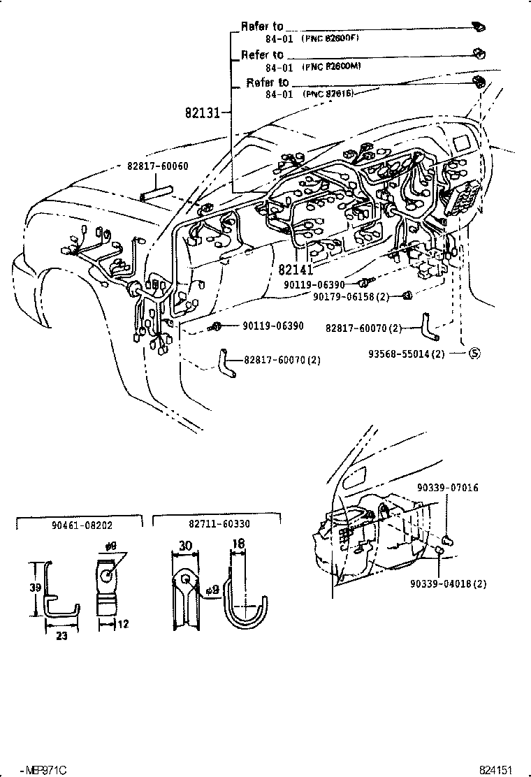  LAND CRUISER VAN |  WIRING CLAMP