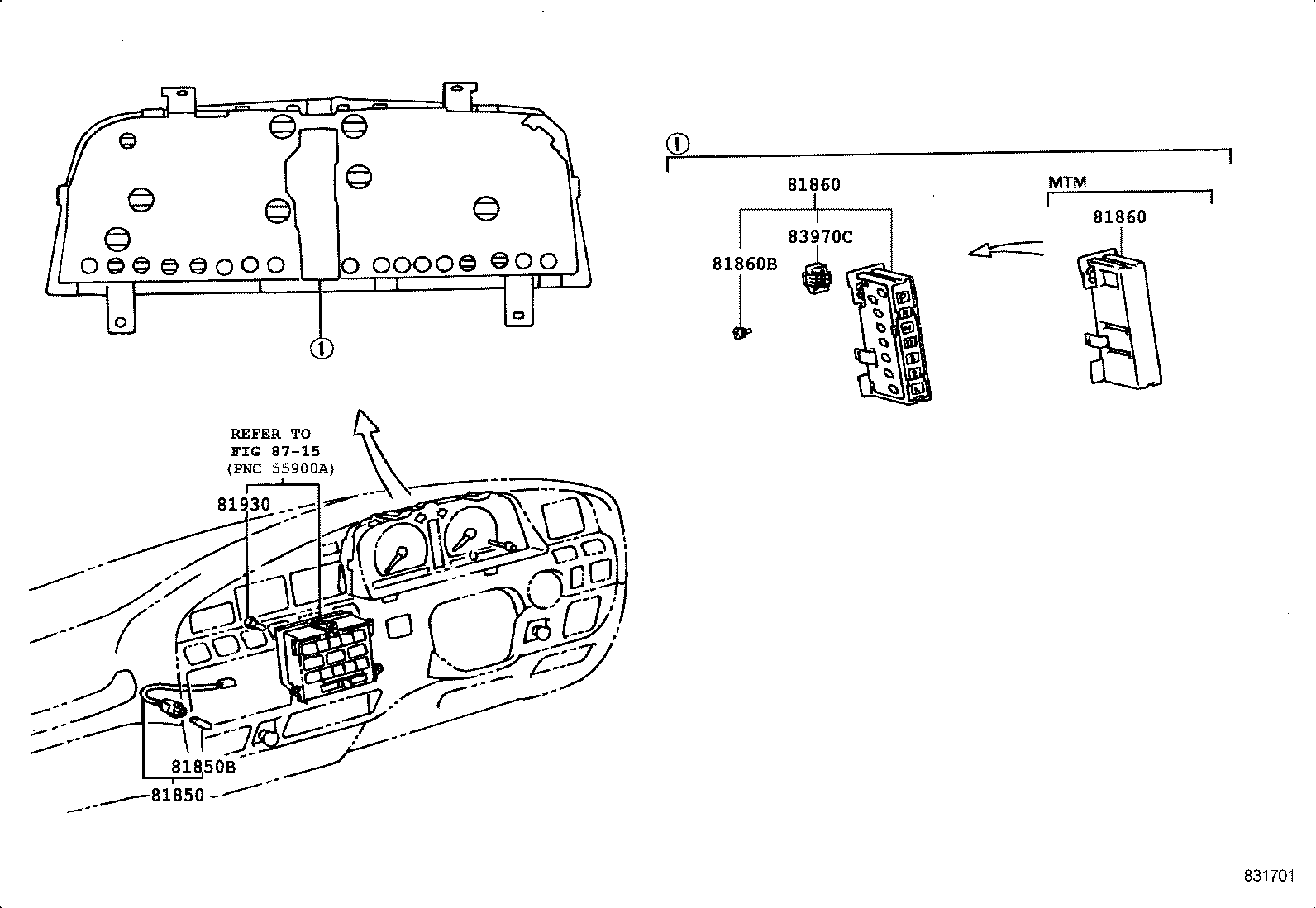  LAND CRUISER VAN |  INDICATOR