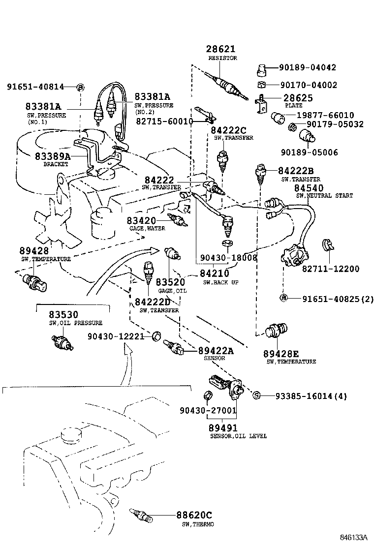  LAND CRUISER VAN |  SWITCH RELAY COMPUTER