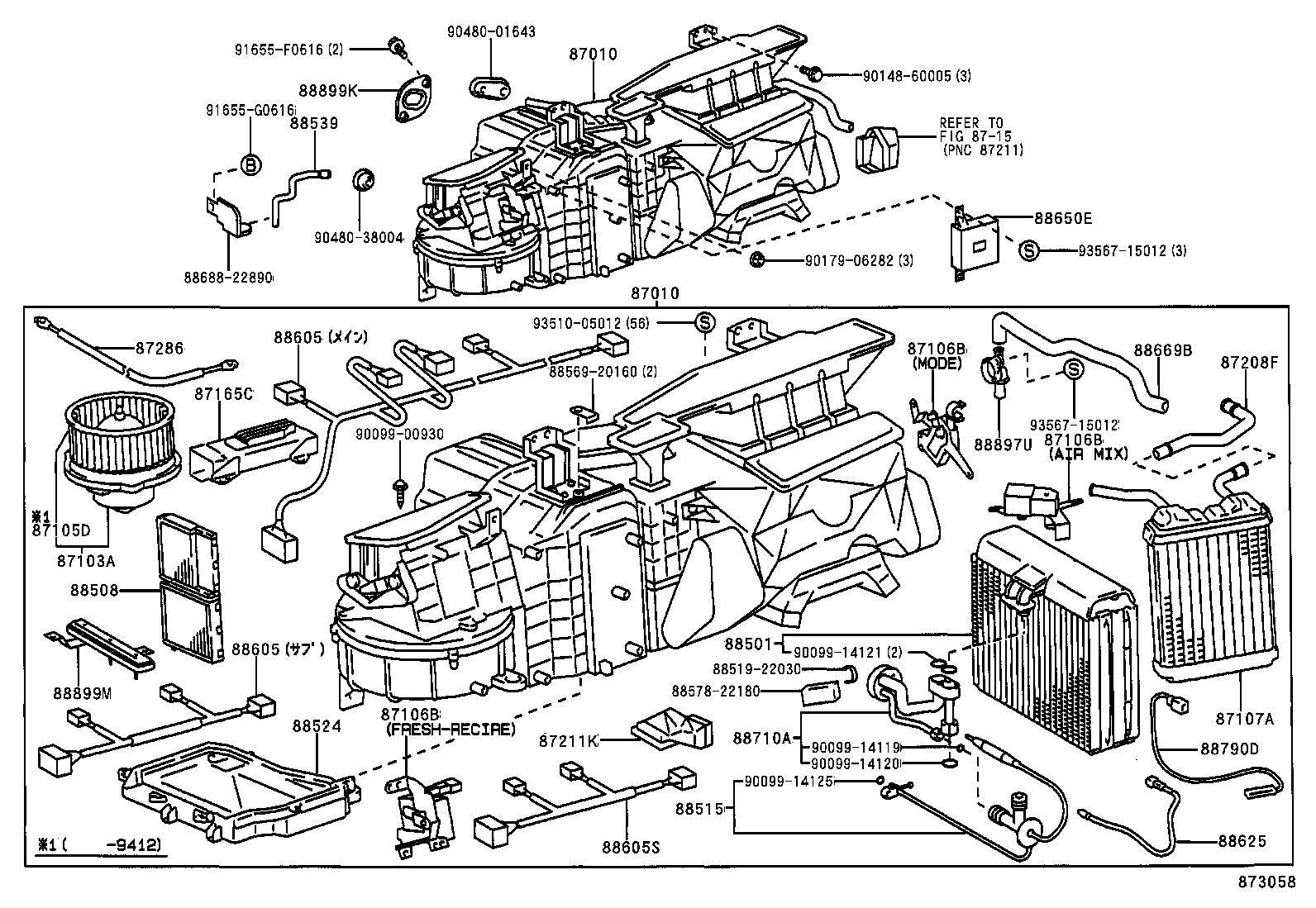  CHASER |  HEATING AIR CONDITIONING COOLER UNIT