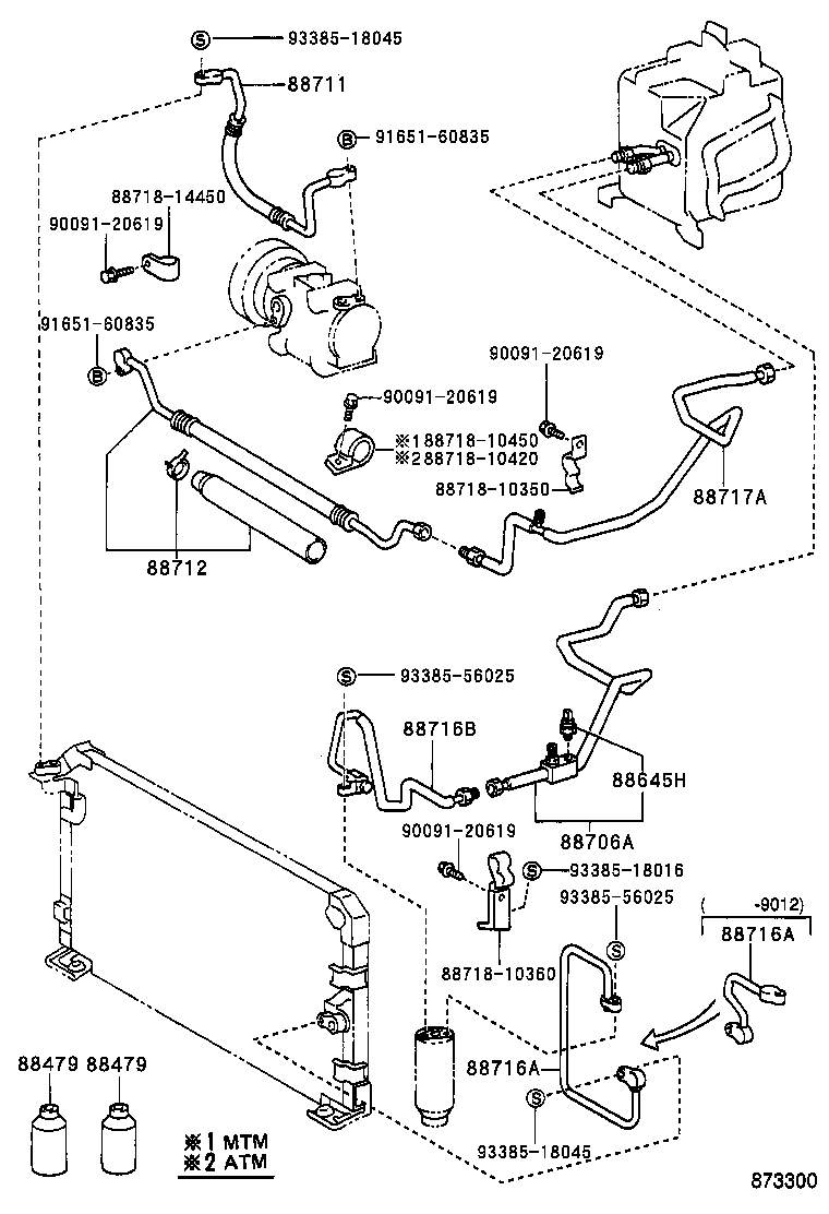  STARLET |  HEATING AIR CONDITIONING COOLER PIPING