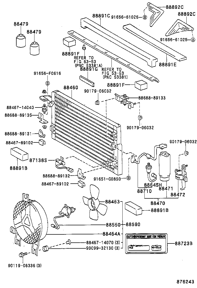  HILUX |  HEATING AIR CONDITIONING COOLER PIPING
