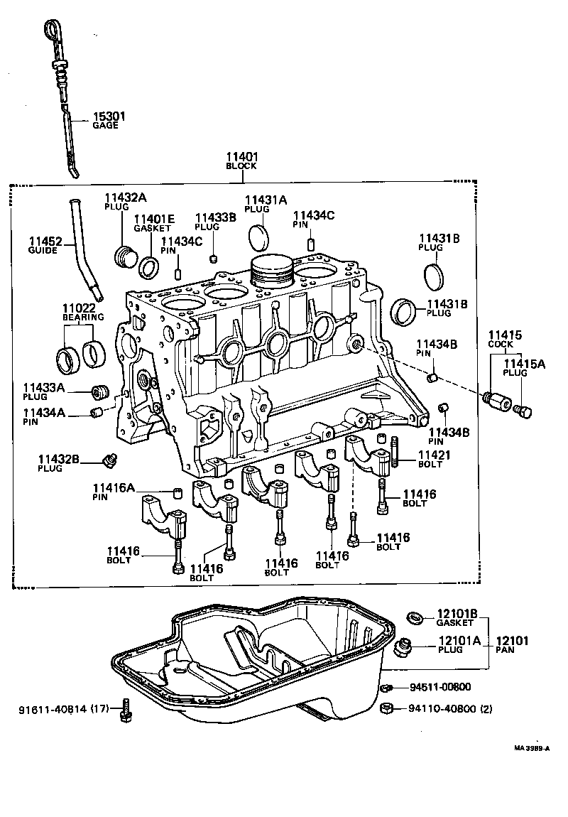 HILUX |  CYLINDER BLOCK