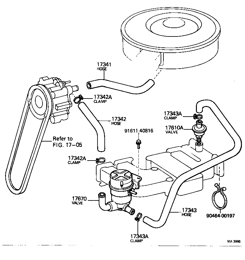  HILUX |  MANIFOLD AIR INJECTION SYSTEM