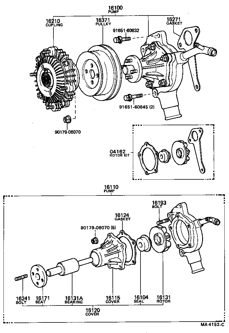  HILUX |  WATER PUMP