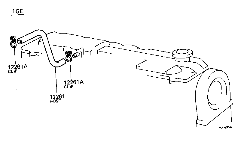  CROWN |  VENTILATION HOSE