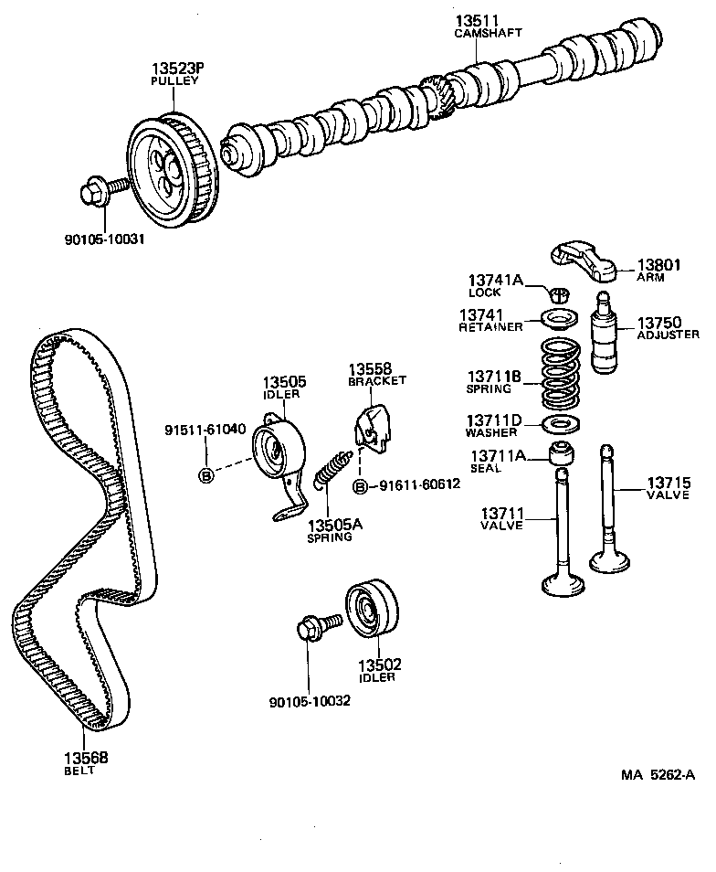  CHASER |  CAMSHAFT VALVE