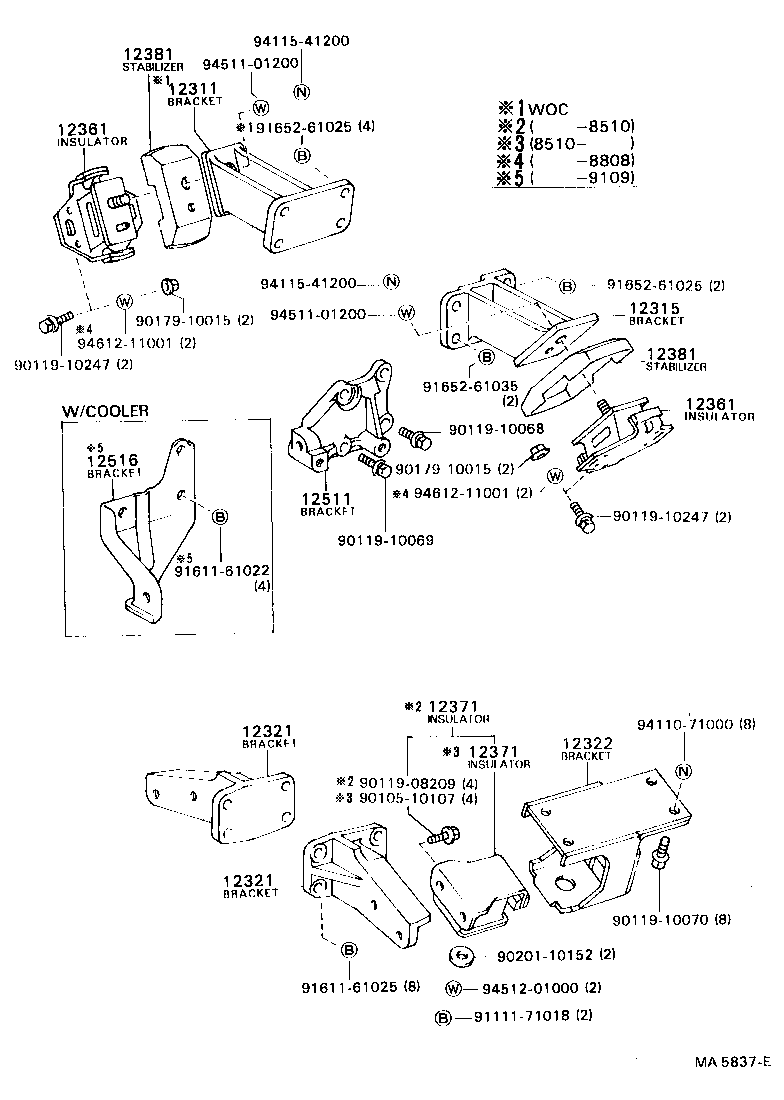  COASTER |  MOUNTING