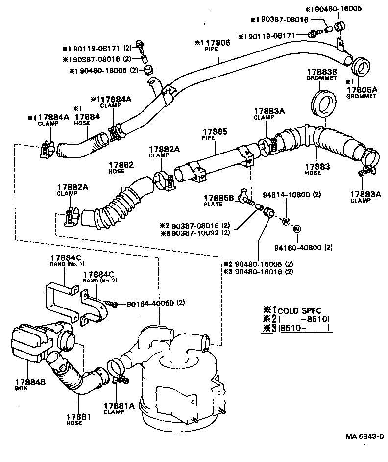  COASTER |  AIR CLEANER