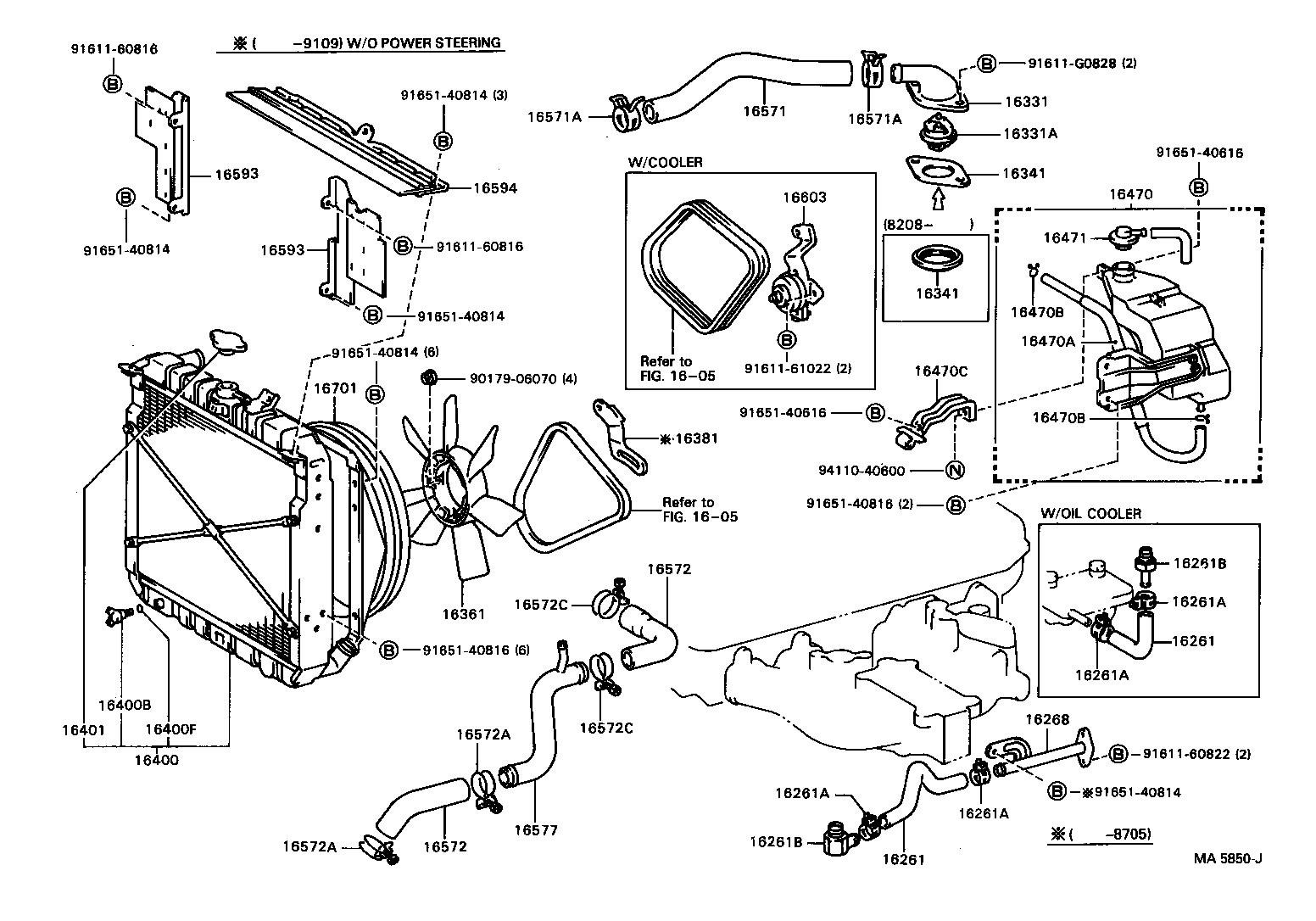  COASTER |  RADIATOR WATER OUTLET