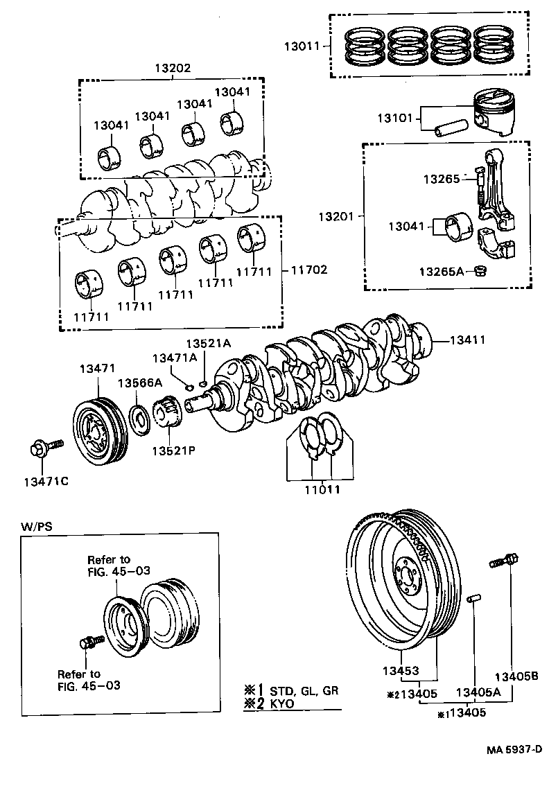  MARK 2 |  CRANKSHAFT PISTON