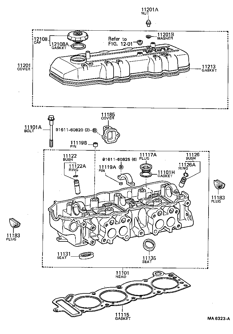  COASTER |  CYLINDER HEAD