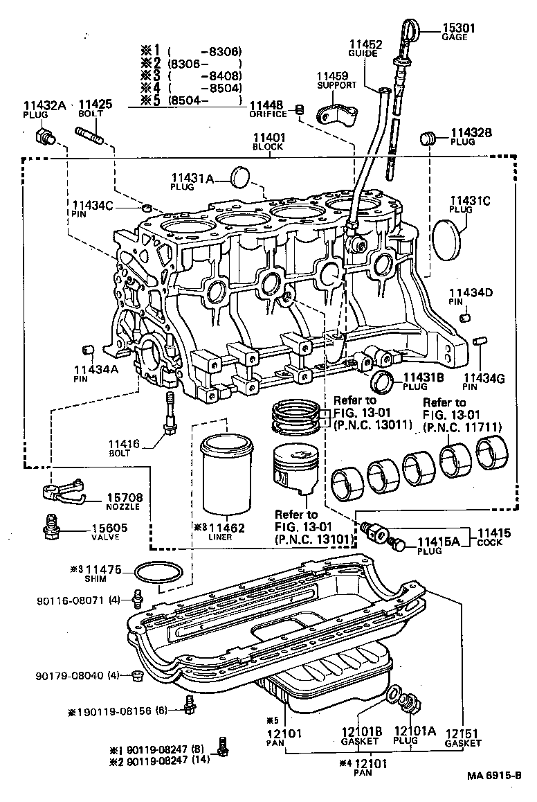  HILUX |  CYLINDER BLOCK
