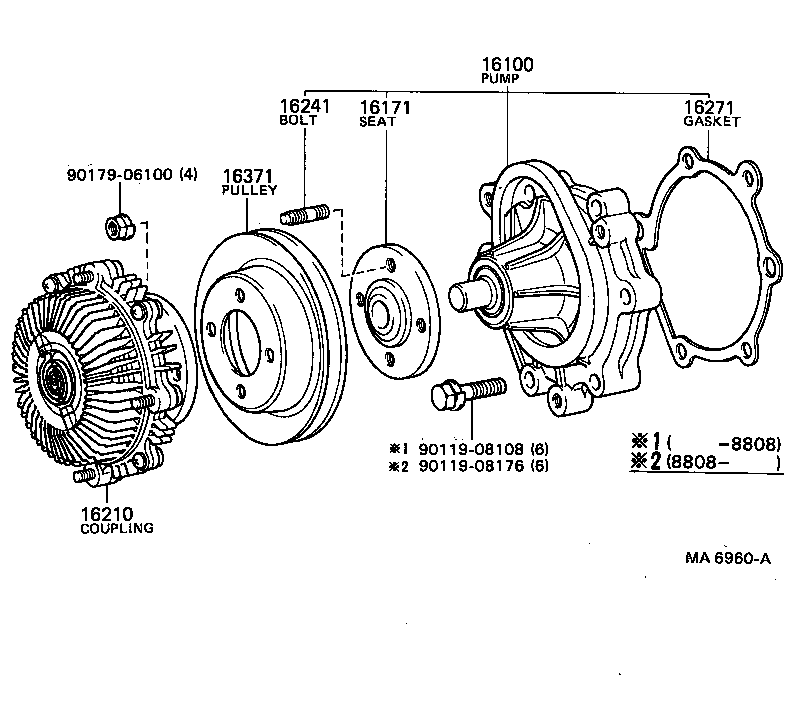  HILUX |  WATER PUMP