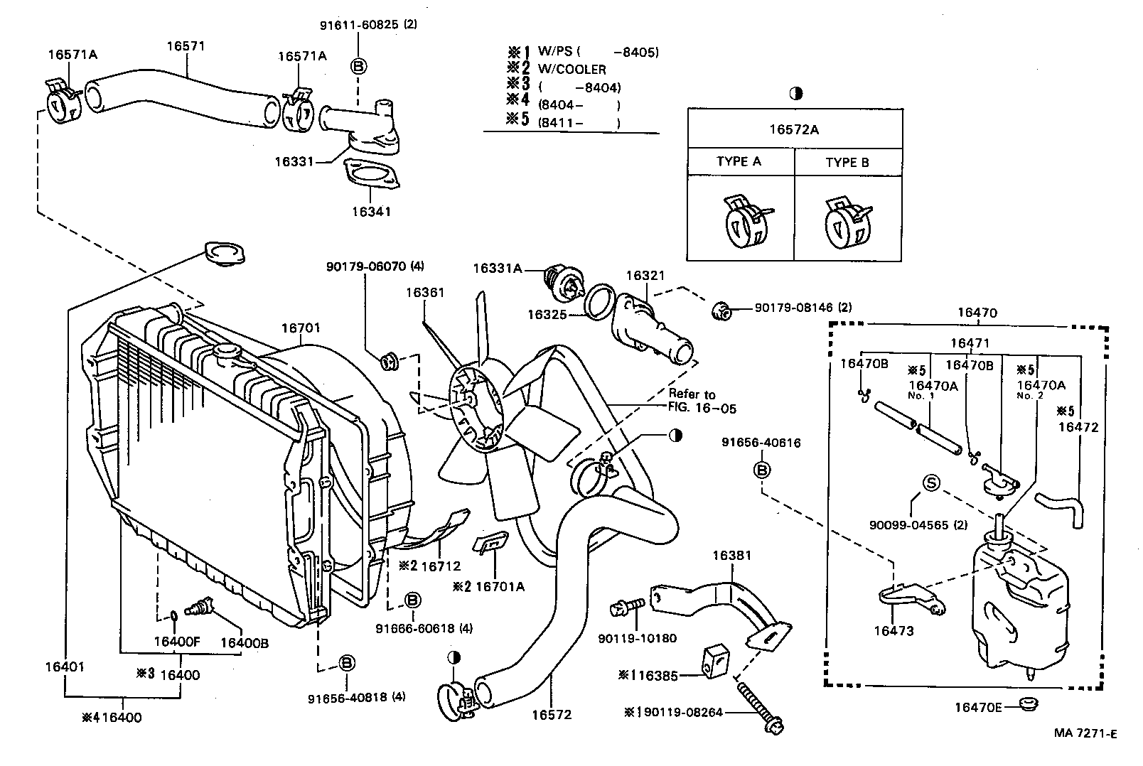  HILUX |  RADIATOR WATER OUTLET