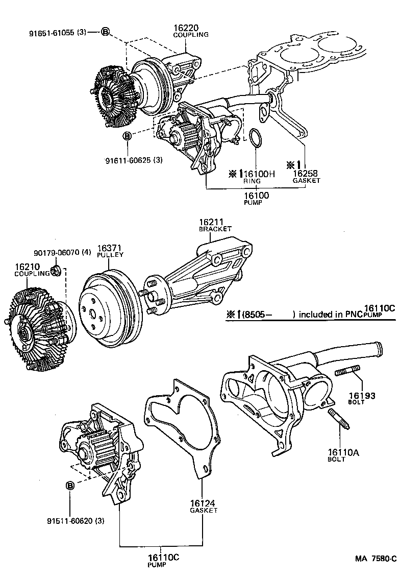  MARK 2 |  WATER PUMP